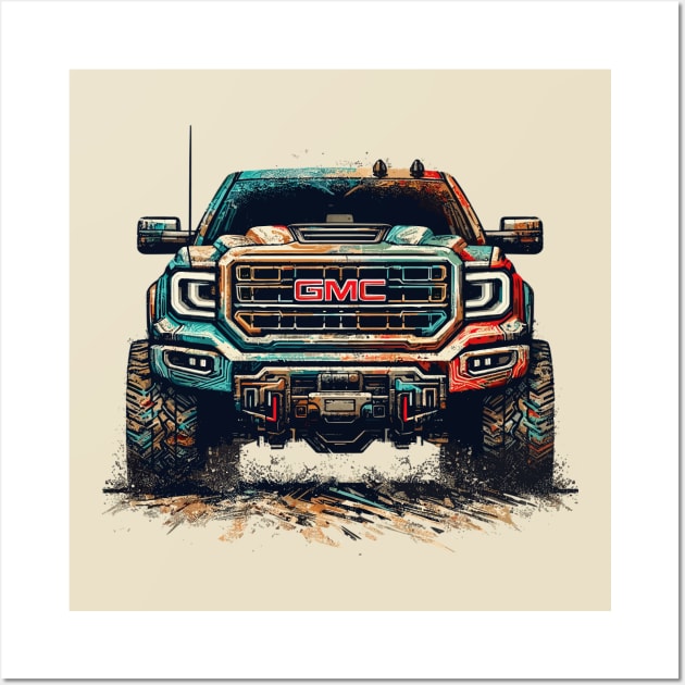 GMC Jimmy Wall Art by Vehicles-Art